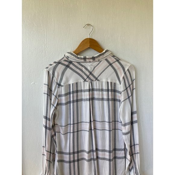 Anthropologie Rails Plaid Flannel Button Down Shirt - Picture 10 of 11